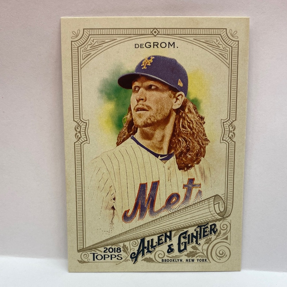 2018 Topps Allen & Ginter Jacob DeGrom #105 (067)